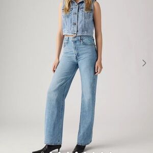 Levi's Ribcage Wideleg Jeans